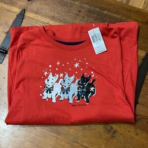 Vera Bradley long sleeve holiday shirt